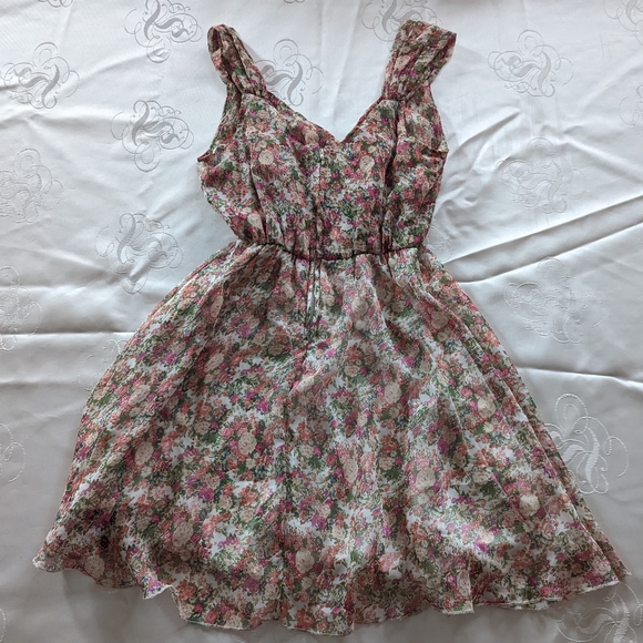 Costa Blanca - Flower Dress - XS - Picture 2 of 4